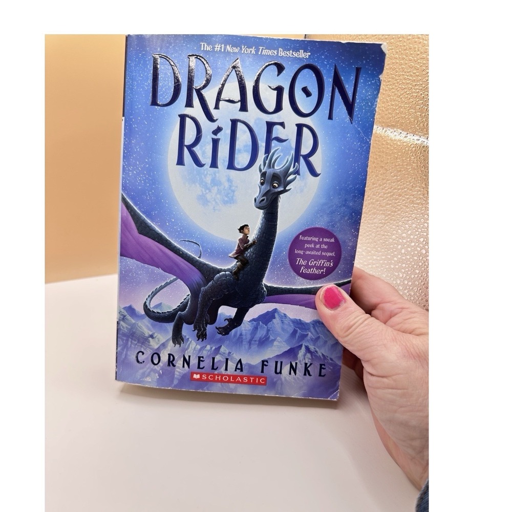 Dragon Rider‎ Cornelia Funke Scholastic  Fantasy Novel ISBN 9780545316484